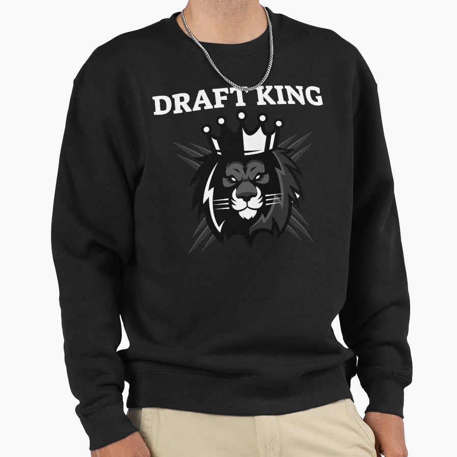 Draft King Sweatshirt - Custom Art Print Unisex - T-Shirt, Sweatshirt, Hoodie