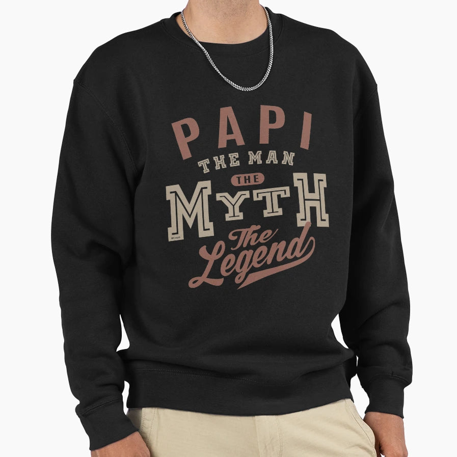 Papi Sweatshirt - Graphic Print for Adults - T-Shirt, Sweatshirt, Hoodie
