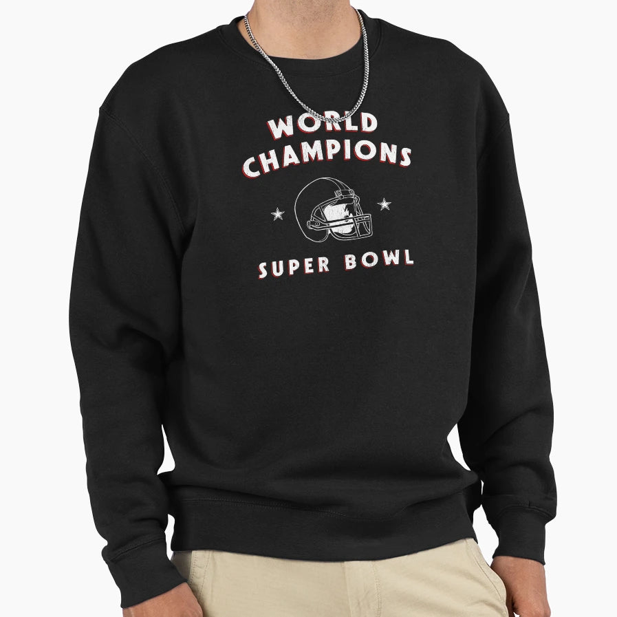 Super Bowl Sweatshirt - Fun Novelty Design for Adults - T-Shirt, Sweatshirt, Hoodie