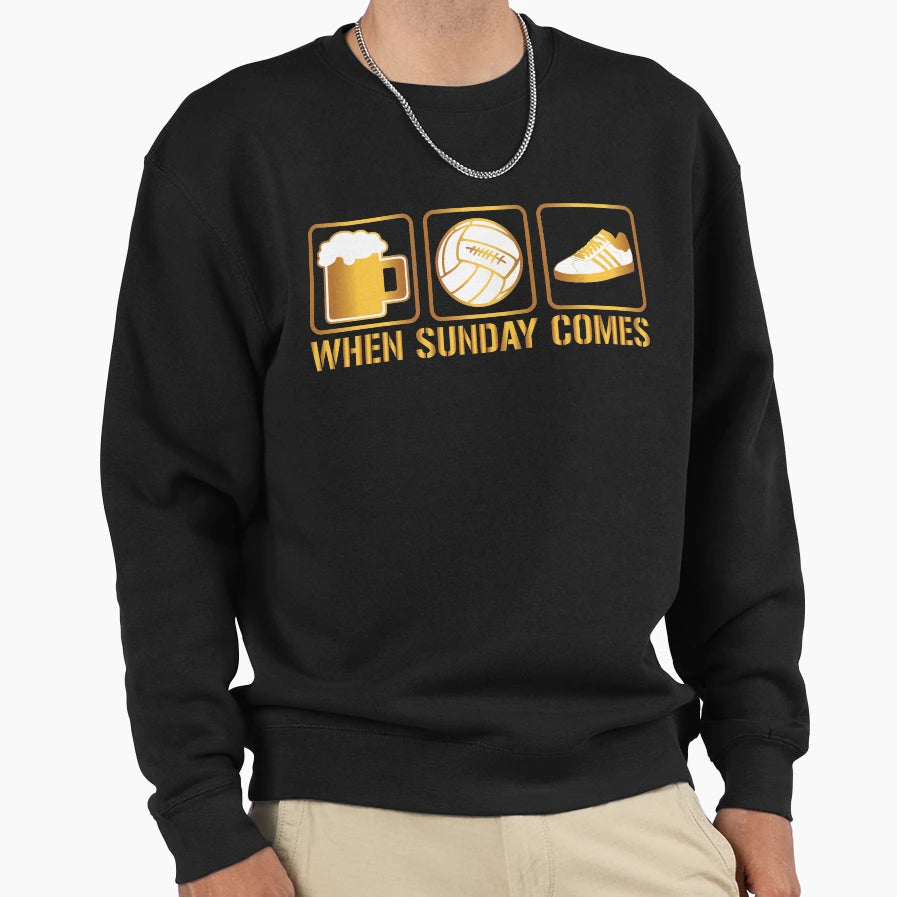 When Sunday Comes Ultras Casuals Sweatshirt - Custom Art Print for Adults - T-Shirt, Sweatshirt, Hoodie