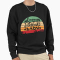 Crazy Football Lady Funny Football T-Shirt - Minimalist Print for Adults - T-Shirt, Sweatshirt, Hoodie