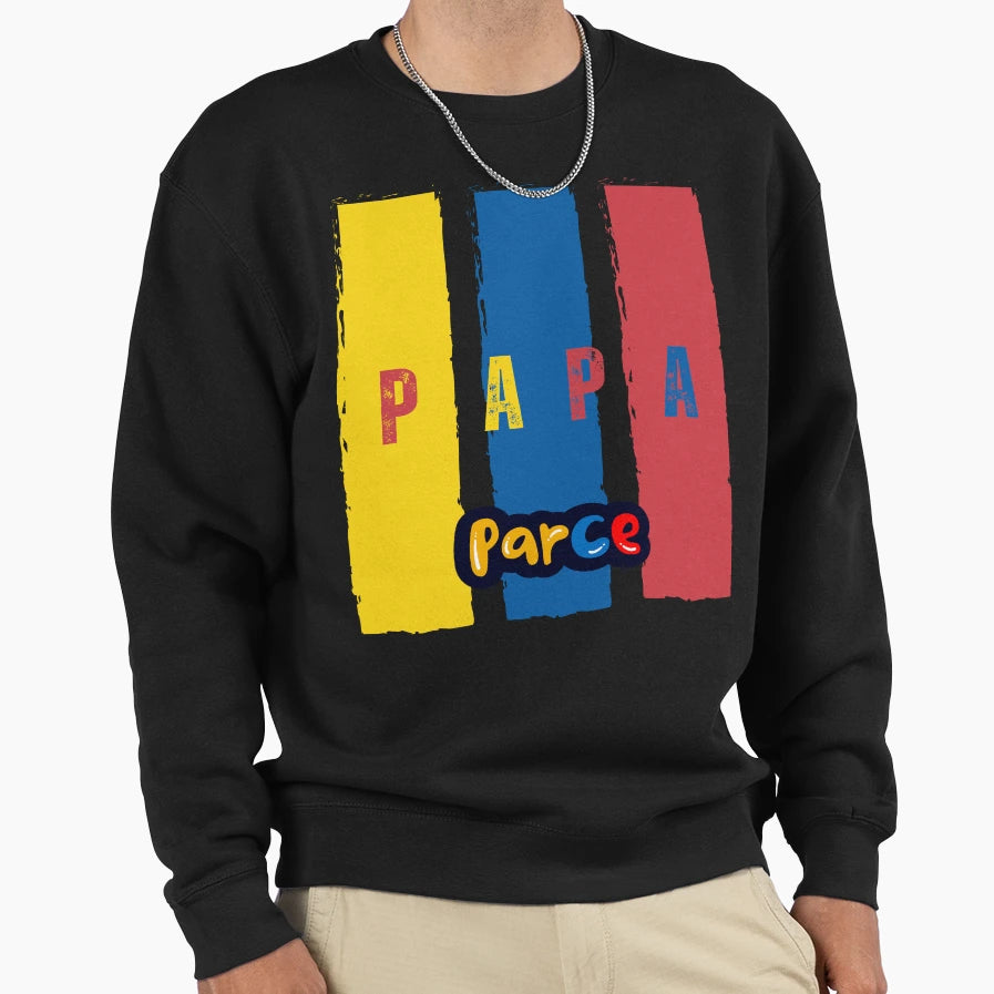Papa Colombia Sweatshirt - Unique Graphic Unisex - T-Shirt, Sweatshirt, Hoodie