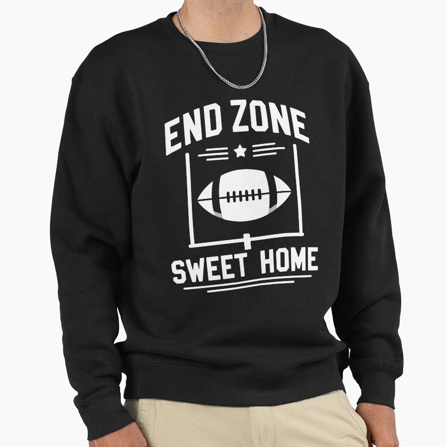 End Zone Sweet Home Sweatshirt - Unique Graphic Men Women - T-Shirt, Sweatshirt, Hoodie