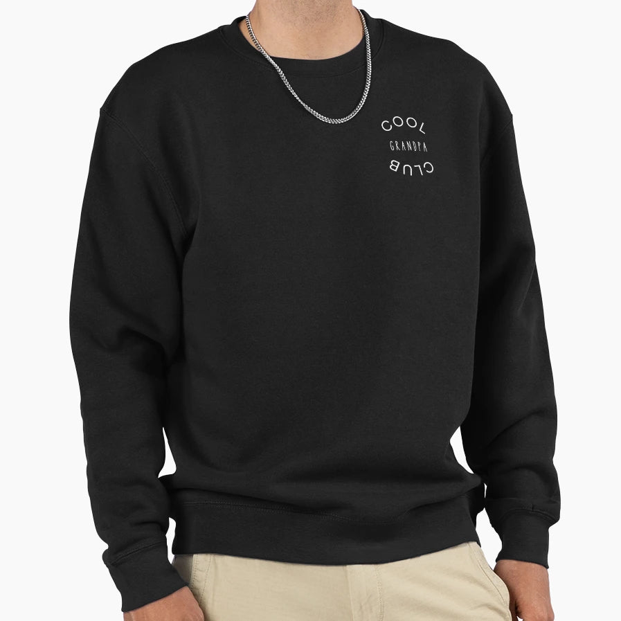 Grandpa Club Proud Grandparent Day Sweatshirt - Aesthetic Graphic Unisex - T-Shirt, Sweatshirt, Hoodie