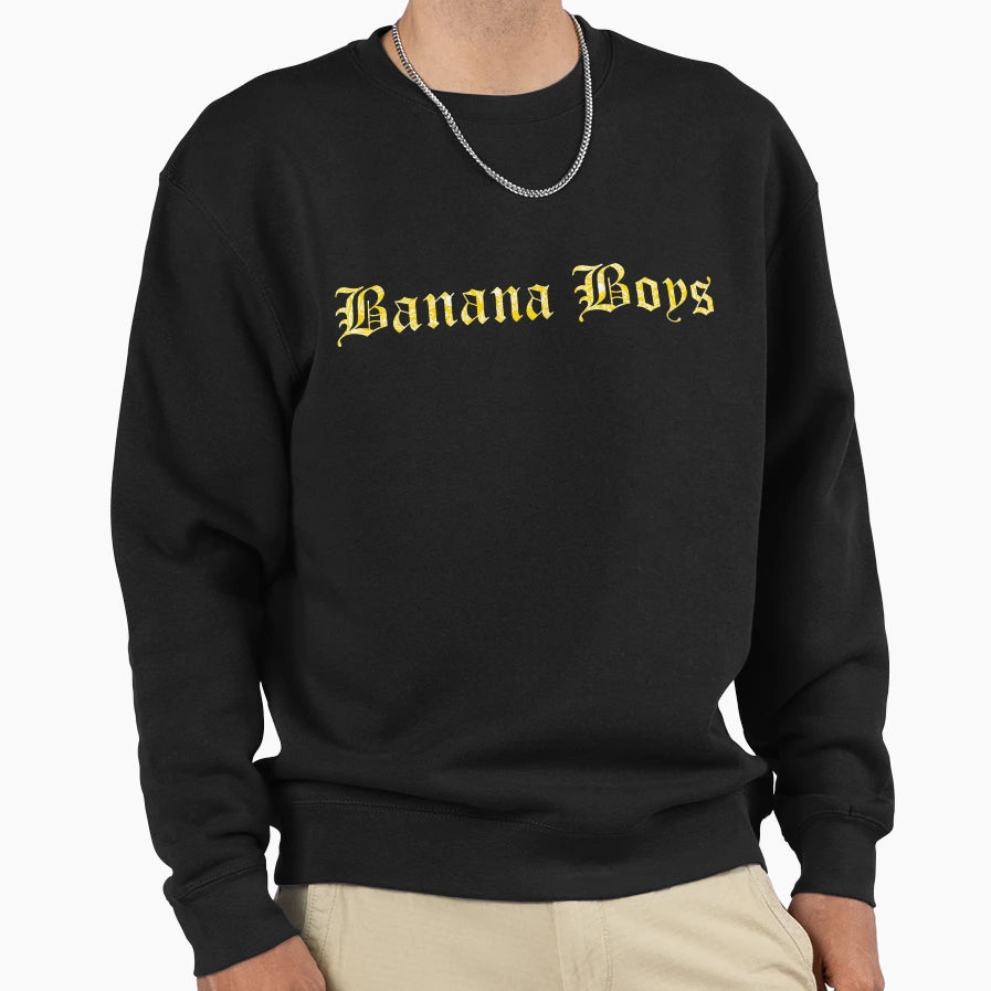 Banana Sweatshirt - Streetwear Style for Adults - T-Shirt, Sweatshirt, Hoodie
