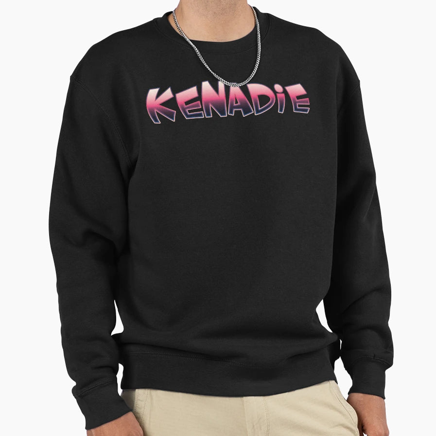 Kenadie Sweatshirt - Minimalist Print for Adults - T-Shirt, Sweatshirt, Hoodie