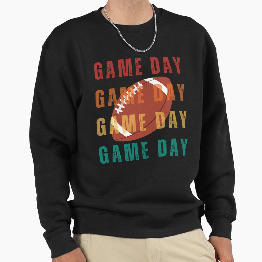 Game Day Sweatshirt - Custom Art Print Men Women - T-Shirt, Sweatshirt, Hoodie