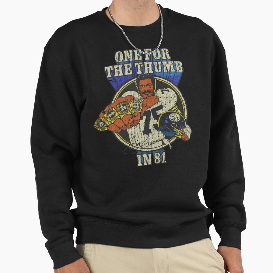 One Thumb 81 Sweatshirt - Aesthetic Graphic Unisex - T-Shirt, Sweatshirt, Hoodie