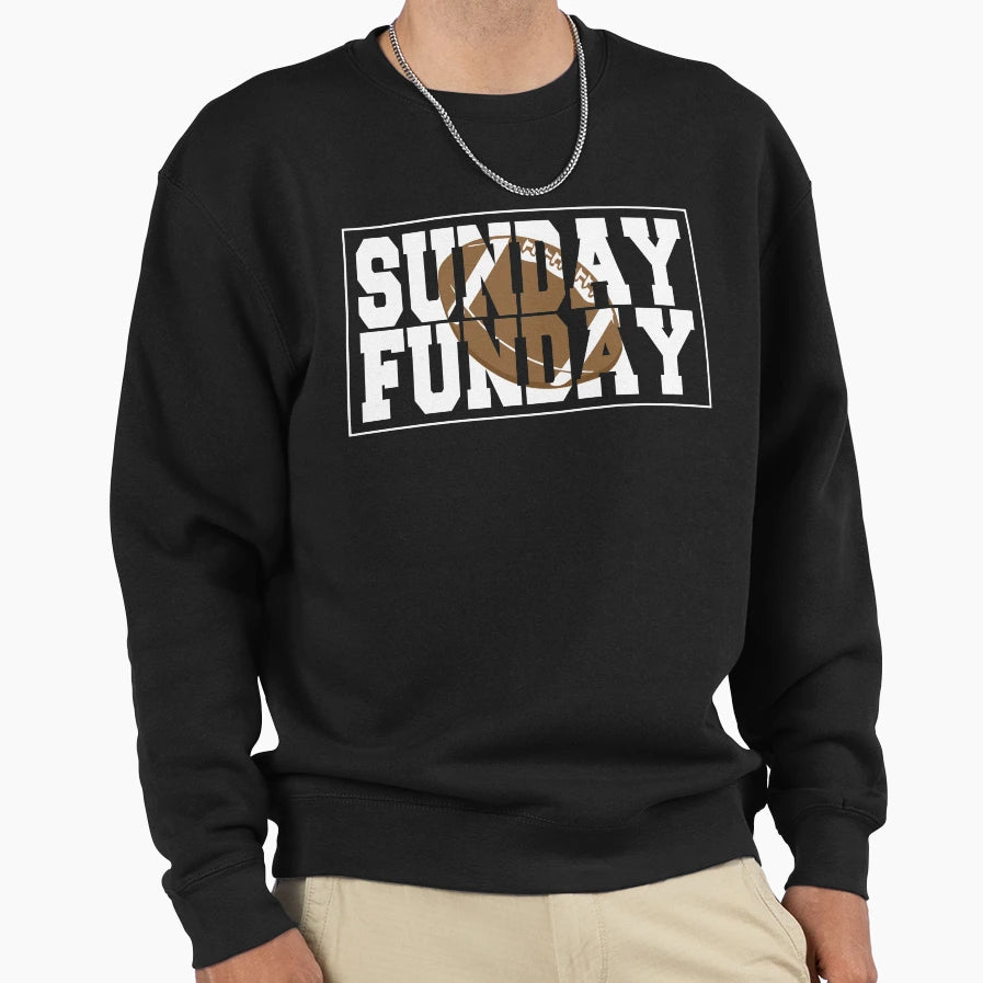 Sunday Sweatshirt - Minimalist Print Unisex - T-Shirt, Sweatshirt, Hoodie