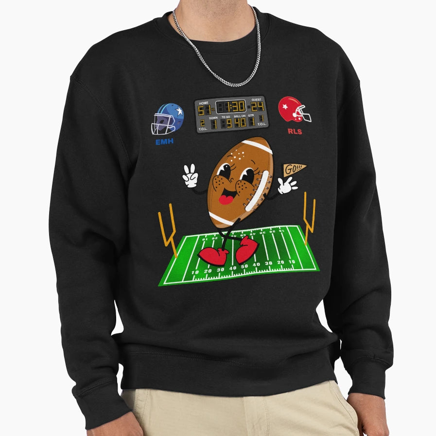How American Football Game Begins Sweatshirt - Novelty Apparel Unisex - T-Shirt, Sweatshirt, Hoodie