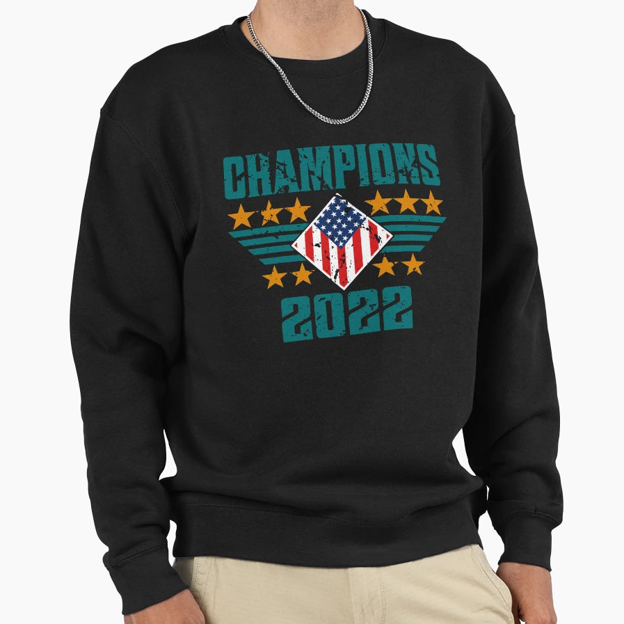 Champions Usa America Cup Football Sweatshirt - Trendy Graphic for Adults - T-Shirt, Sweatshirt, Hoodie