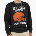 Orange And Brown Game Day Cleveland Sweatshirt - Graphic Print Men Women - T-Shirt, Sweatshirt, Hoodie