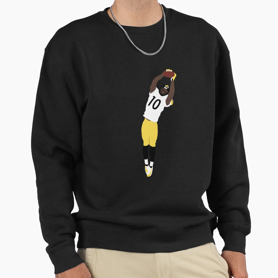 Santonio Holmes Catch Sweatshirt - Aesthetic Graphic Unisex - T-Shirt, Sweatshirt, Hoodie