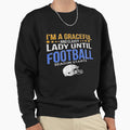 Football Fun Motif Sweatshirt - Aesthetic Graphic for Adults - T-Shirt, Sweatshirt, Hoodie