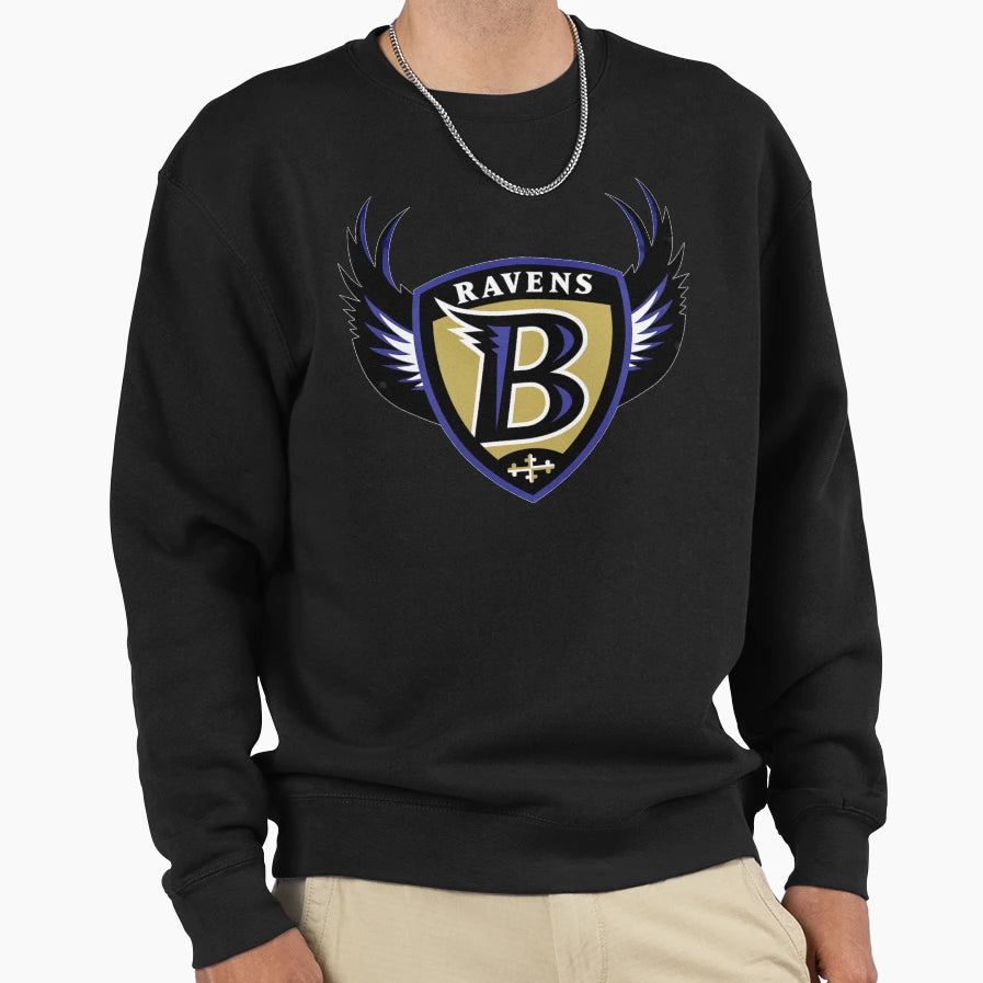 Ravens Sweatshirt - Novelty Apparel Unisex - T-Shirt, Sweatshirt, Hoodie