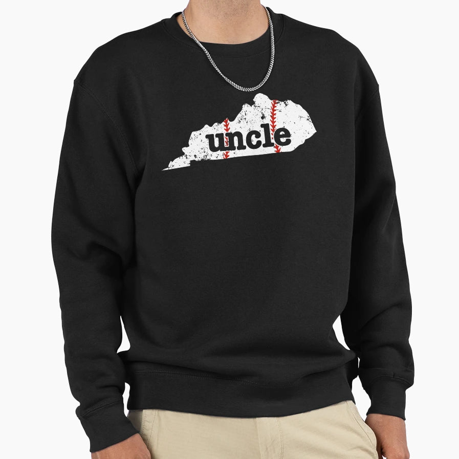 Softball Uncle Kentucky Baseball T-Shirt - Fun Novelty Design Men Women - T-Shirt, Sweatshirt, Hoodie