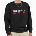 Football Mom Mom Life Football Sweatshirt - Aesthetic Graphic for Adults - T-Shirt, Sweatshirt, Hoodie