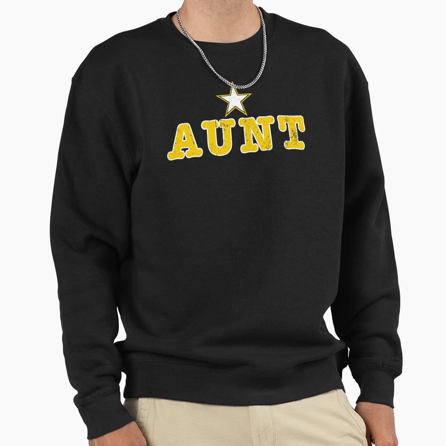 Army Aunt Army Shirts Army Shirts T-Shirt - Fun Novelty Design Unisex - T-Shirt, Sweatshirt, Hoodie