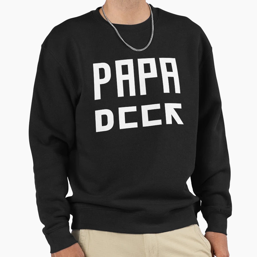 Papa Turns Into Beer Fathers Day Sweatshirt - Fun Novelty Design Men Women - T-Shirt, Sweatshirt, Hoodie