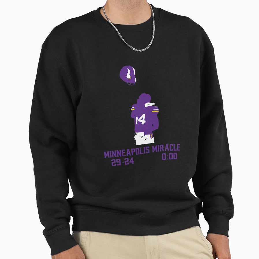 Minneapolis Miracle Sweatshirt - Graphic Print for Adults - T-Shirt, Sweatshirt, Hoodie