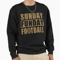 Sunday Funday Football Sweatshirt - Minimalist Print Unisex - T-Shirt, Sweatshirt, Hoodie