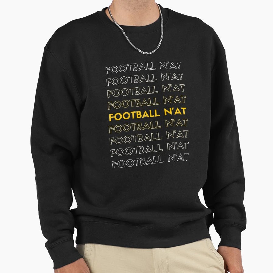 Football Nat Sweatshirt - Minimalist Print Men Women - T-Shirt, Sweatshirt, Hoodie
