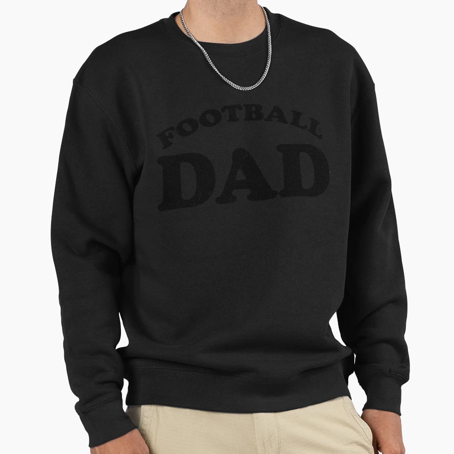 Football Dad Gift Proud Father T-Shirt - Casual Everyday Wear Men Women - T-Shirt, Sweatshirt, Hoodie