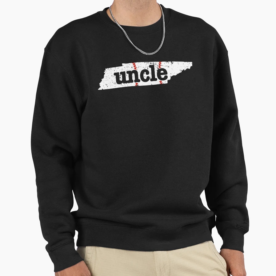 Baseball Uncle Tennessee Softball Uncle T-Shirt - Trendy Graphic Unisex - T-Shirt, Sweatshirt, Hoodie