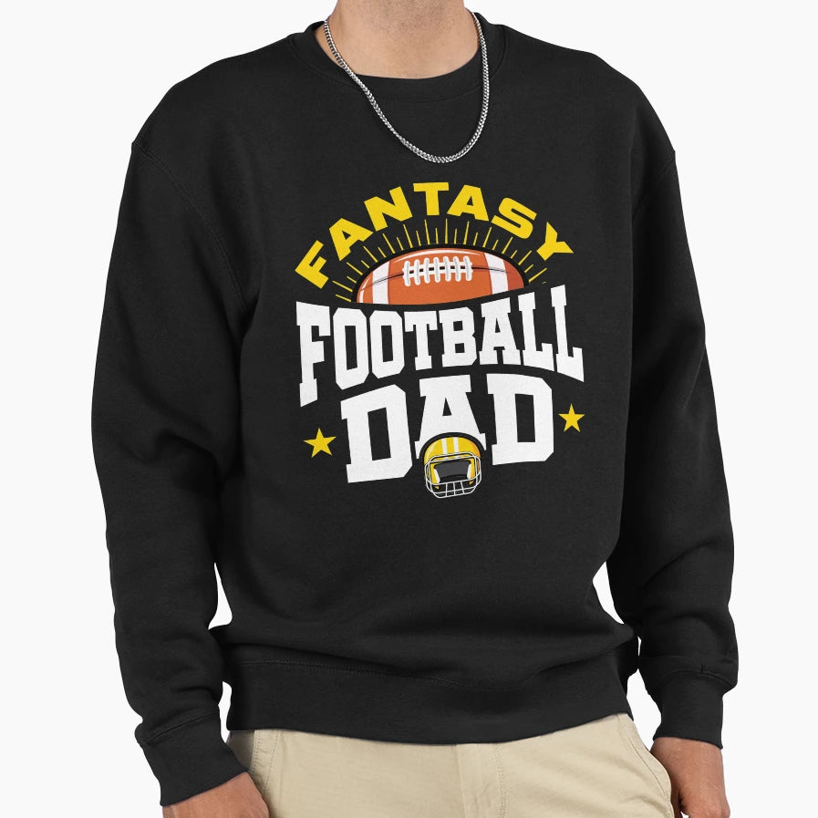Fantasy Football Dad Sweatshirt - Unique Graphic for Adults - T-Shirt, Sweatshirt, Hoodie