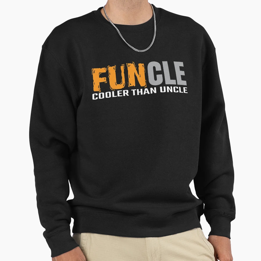 Funcle Definition Funny Uncle Sweatshirt - Custom Art Print for Adults - T-Shirt, Sweatshirt, Hoodie
