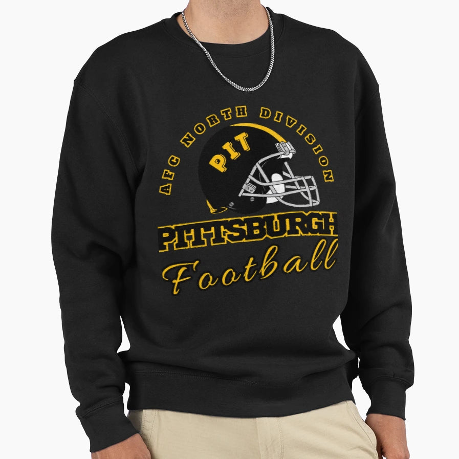 Pittsburgh Football T-Shirt - Streetwear Style for Adults - T-Shirt, Sweatshirt, Hoodie