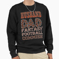 Husband Dad Fantasy Football Sweatshirt - Casual Everyday Wear for Adults - T-Shirt, Sweatshirt, Hoodie