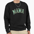 Mama Green Plaid Pattern Sweatshirt - Casual Everyday Wear Unisex - T-Shirt, Sweatshirt, Hoodie