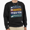 Funny Football Fan Dallas City Sweatshirt - Fun Novelty Design Unisex - T-Shirt, Sweatshirt, Hoodie