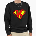 Letter K Sweatshirt - Custom Art Print for Adults - T-Shirt, Sweatshirt, Hoodie