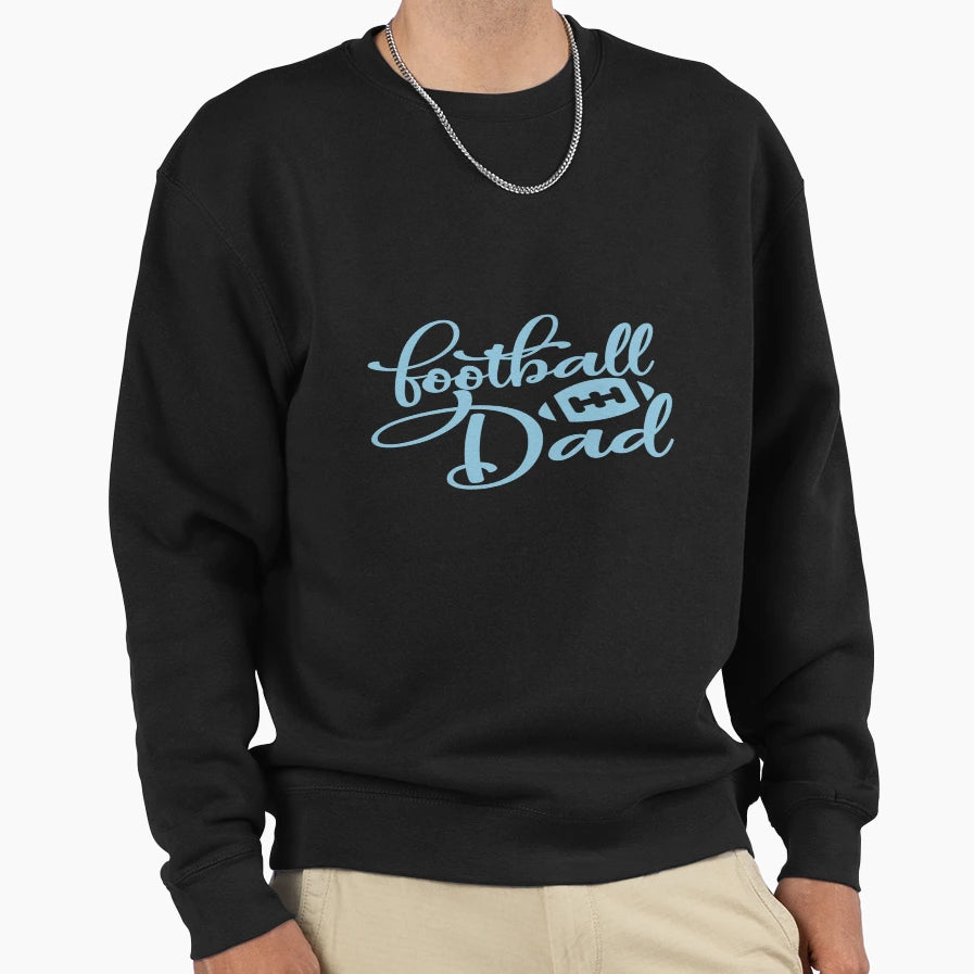Football Dad Sweatshirt - Custom Art Print Unisex - T-Shirt, Sweatshirt, Hoodie