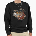 Mothers Day Womens Football Mom Sweatshirt - Minimalist Print for Adults - T-Shirt, Sweatshirt, Hoodie