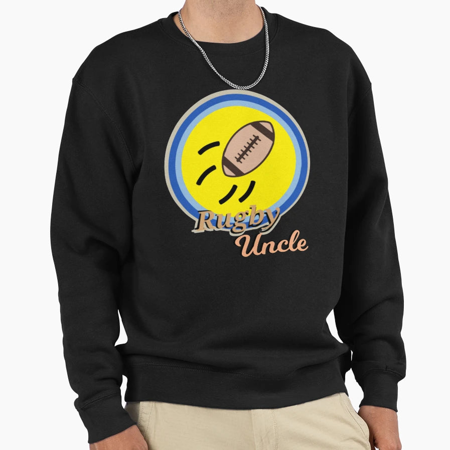 Rugby Uncle Sweatshirt - Graphic Print for Adults - T-Shirt, Sweatshirt, Hoodie