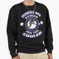 Footballer Grandpa Or Grandfather Plays Sweatshirt - Unique Graphic Unisex - T-Shirt, Sweatshirt, Hoodie