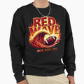 Red Wave Takeover Sweatshirt - Minimalist Print Men Women - T-Shirt, Sweatshirt, Hoodie