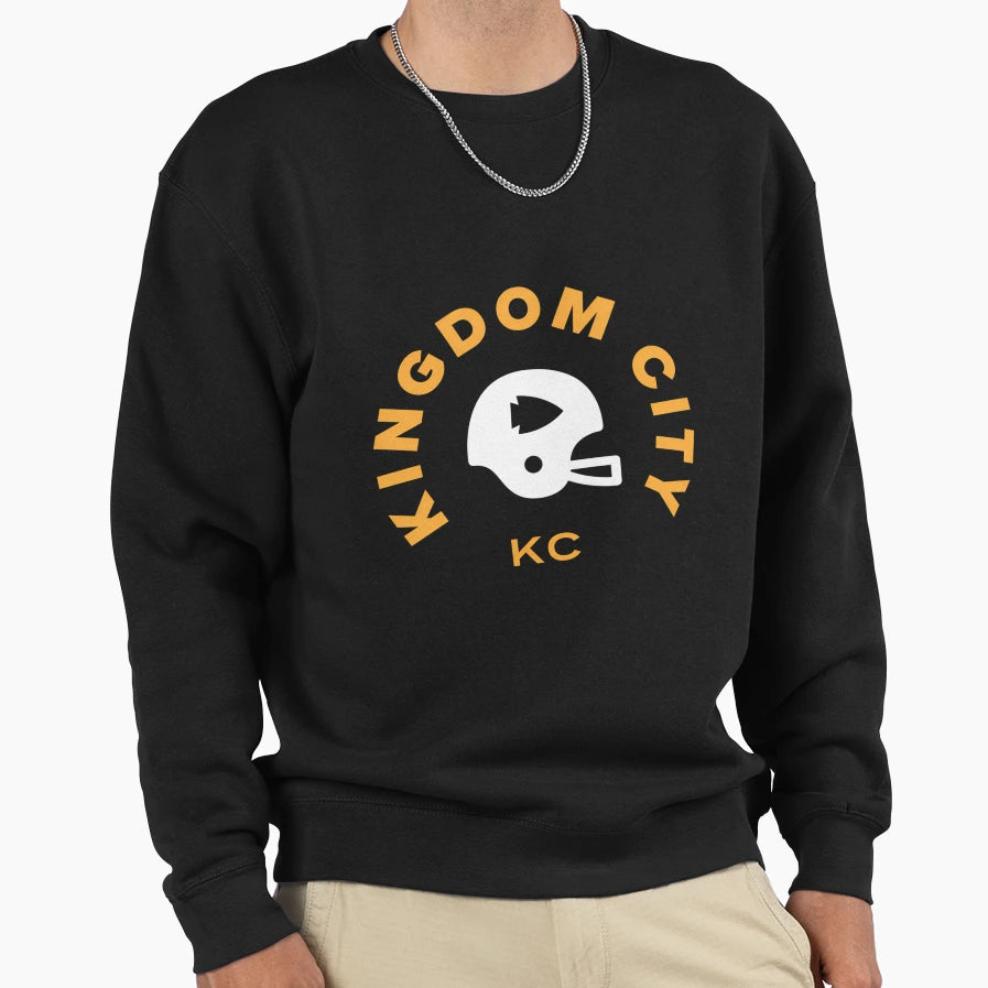 Kansas City Football Sweatshirt - Aesthetic Graphic for Adults - T-Shirt, Sweatshirt, Hoodie