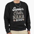 Senior Cheer Nana 2023 Leopard Sweatshirt - Aesthetic Graphic for Adults - T-Shirt, Sweatshirt, Hoodie