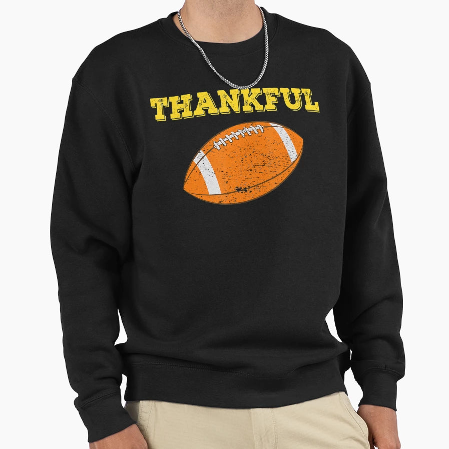 Mens Grateful Thankful Blessed Sweatshirt - Aesthetic Graphic Men Women - T-Shirt, Sweatshirt, Hoodie