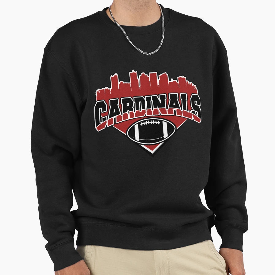 Art St Louis Cardinals Sweatshirt - Trendy Graphic for Adults - T-Shirt, Sweatshirt, Hoodie