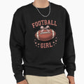 Football Game Day Fall Vibes Touchdown Sweatshirt - Graphic Print Unisex - T-Shirt, Sweatshirt, Hoodie