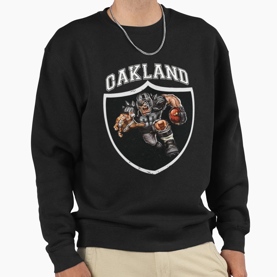 Oakland Football Sweatshirt - Streetwear Style for Adults - T-Shirt, Sweatshirt, Hoodie