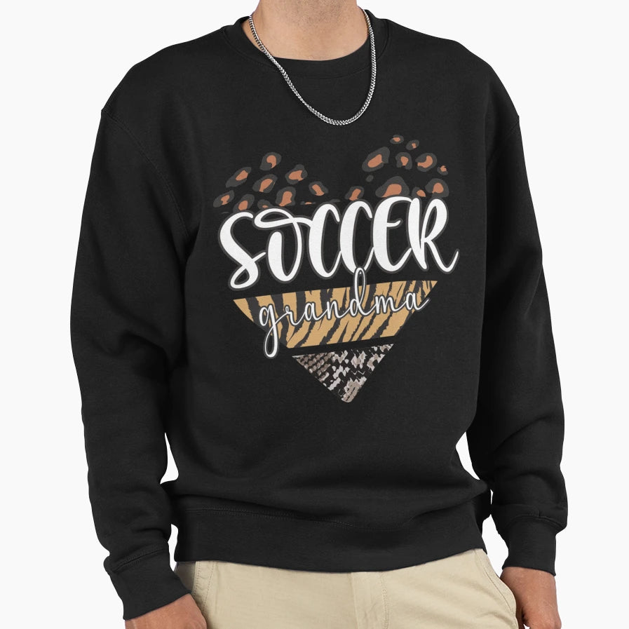 Proud Soccer Grandma Soccer Player T-Shirt - Unique Graphic for Adults - T-Shirt, Sweatshirt, Hoodie