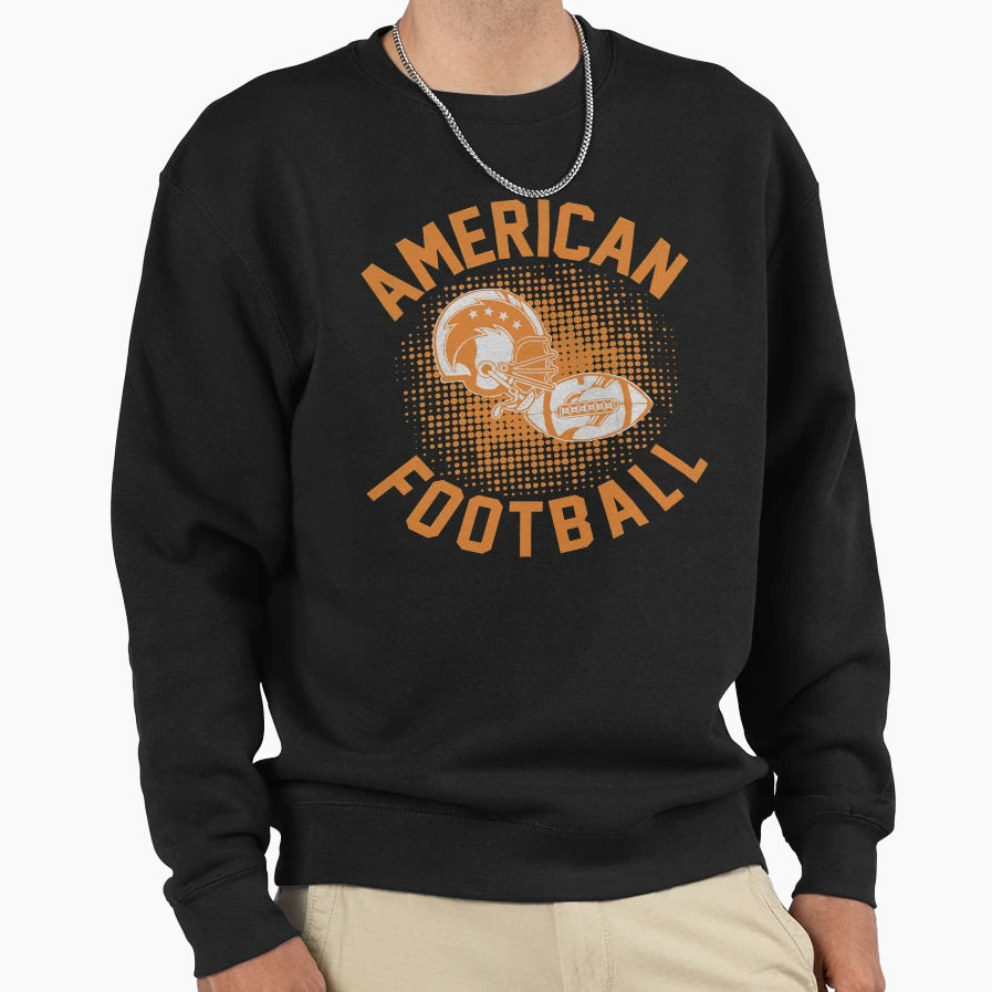 American Football Gift Sweatshirt - Aesthetic Graphic for Adults - T-Shirt, Sweatshirt, Hoodie