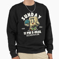 Sunday 11 Pm Sweatshirt - Minimalist Print Unisex - T-Shirt, Sweatshirt, Hoodie
