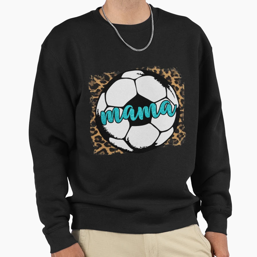 Soccer Mama Soccer Mom T-Shirt - Casual Everyday Wear Unisex - T-Shirt, Sweatshirt, Hoodie